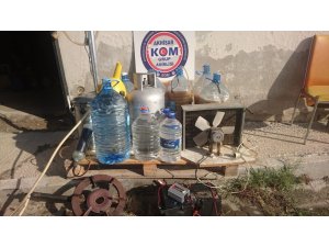 Manisa’da kaçak içki operasyonu