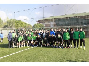 Başkan Söğüt’ten Kocaelispor’a motivasyon ziyareti