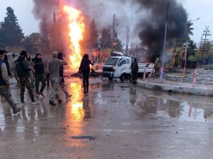 Rasulayn’da 2 bomba yüklü araç patladı: 1 ölü, 6 yaralı