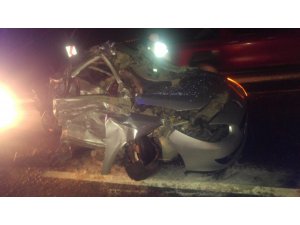 Kayseri’de feci kaza: 2 ölü 1 yaralı