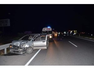 Söke’de trafik kazası: 2 yaralı