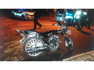İslahiye’de motosiklet kaldırıma çarptı: 1 yaralı