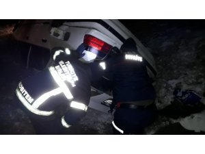 Buzlanma kazaya neden oldu: 1 yaralı