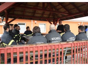 Üniversite öğrencilerinin "gönüllü itfaiyecilik" nöbeti