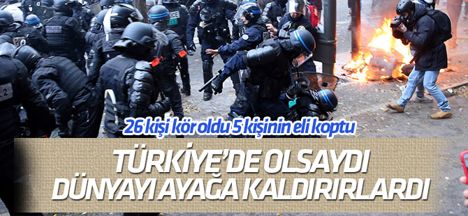 Fransa'da polis şiddetinin bilançosu ağır
