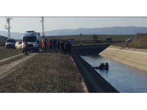 Edirne'de aracı sulama kanalında bulunan avukatın cansız bedenine ulaşıldı
