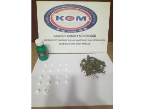 Balıkesir polisi 6 uyuşturucu tacirini yakaladı
