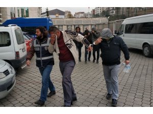 Samsun’da hırsızlık çetesinden 4 kişi tutuklandı