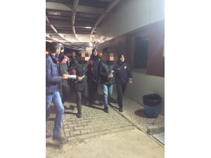 Kız arkadaşına konum atıp kurtuldu