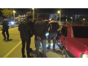 Polis şok uygulamada 1 adet silah ele geçirdi