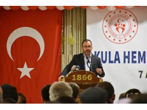 Bakanlar Kasapoğlu, Pekcan ve Turhan Manisa'da hemşehri buluşmasına katıldı