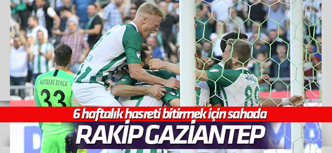 Konyaspor'un konuğu Gaziantep