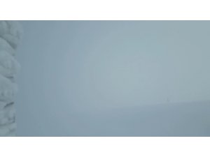 Uludağ’da 2 kişinin kaybolduğu günkü hava durumu kameralara böyle yansıdı