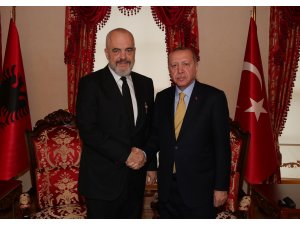 Erdoğan, Arnavutluk Başbakanı Rama'yı kabul etti