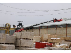 Vincin altında kalan işçi hayatını kaybetti