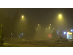 Bursa güne sisli bir havayla başladı