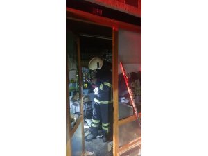 Tarihi han yanmaktan son anda kurtuldu