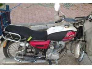 Çalıntı motosiklet ele geçirildi