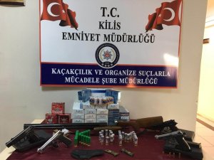 Kilis’te kaçakçılık operasyonu