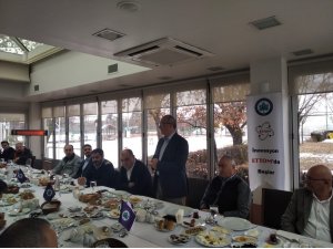 Üniversite ve sanayi temsilcileri ETTOM’un düzenlediği kahvaltıda buluştu