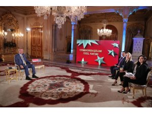 Cumhurbaşkanı Erdoğan: "Haklarımıza rağmen tehdit ettiler ama biz aldırmadık"