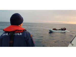 Didim’de  36 düzensiz göçmen yakalandı