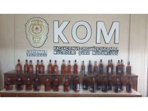 Gaziantep’te yılbaşı öncesi sahte alkol operasyonu