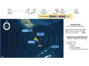 Şili askeri uçağı radardan çıktı