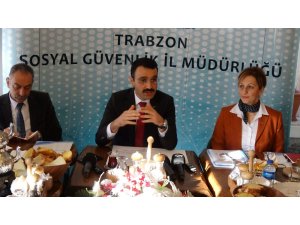 SGK Trabzon İl Müdürü Erdem Akbay basınla buluştu