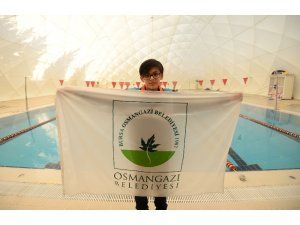 Osmangazili kulaçtan bronz madalya