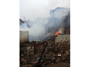 İskilip’te yangın