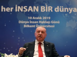 Erdoğan, Bilkent Üniversitesinde gençlerle buluştu