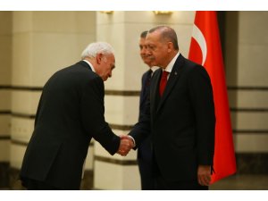 Cumhurbaşkanı Erdoğan, Yunanistan Büyükelçisini kabul etti