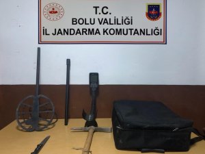 Jandarmadan kaçak kazı operasyonu