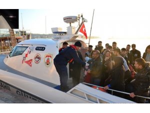 Ayvalık’ta 39 düzensiz göçmen yakalandı