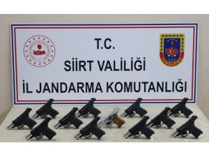 Siirt’te silah kaçakçılarına darbe