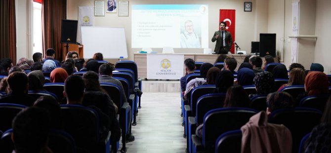 Bozkır Sağlık Bilimleri Fakültesi'nde seminer