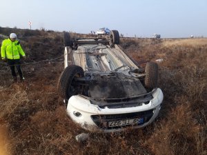 Yozgat’ta trafik kazası: 1 yaralı