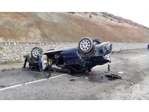 Kahramanmaraş’ta otomobil takla attı: 1 ölü, 1 yaralı