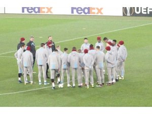 Trabzonspor, Basel maçı hazırlıklarını tamamladı
