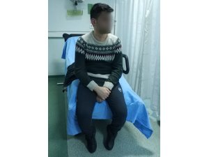 Arkadaşı haber verdi, polis ipten kurtardı