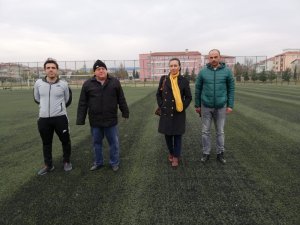 Muratlı Atatürk Stadyumu yeniden açıldı