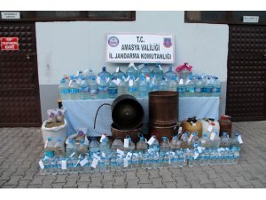 Jandarmadan yılbaşı öncesi kaçak alkol operasyonu