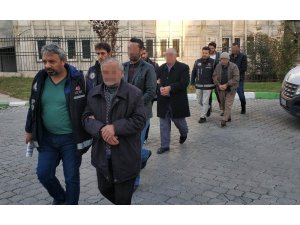 Samsun silah kaçakçılığından 5 kişi adliyeye sevk edildi