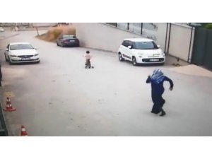 Bir annenin yüreğinin ağzına geldiği an