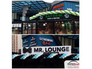 KAYSERmall Alışveriş Merkezi, zengin marka karmasına iki güçlü  markayı daha ekledi