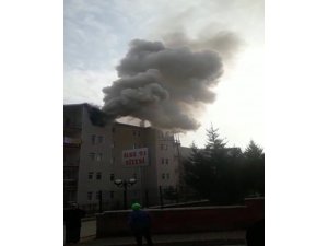 Başkent’te korkutan yangın
