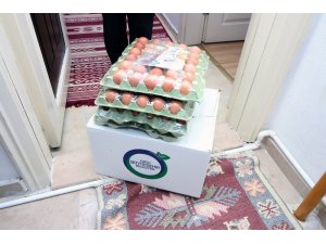 Ordu’da 90 bin organik yumurta ihtiyaç sahiplerine dağıtılıyor