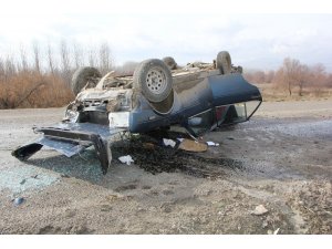 Hisarcık’ta trafik kazası: 3 yaralı