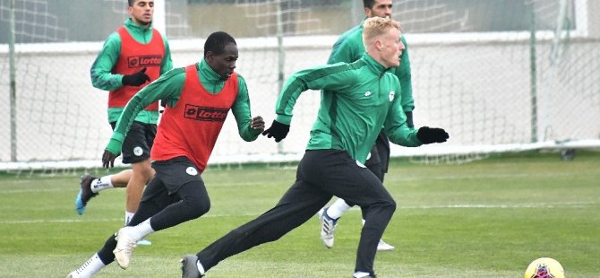 Konyaspor, Başakşehir maçı hazırlıklarına devam etti